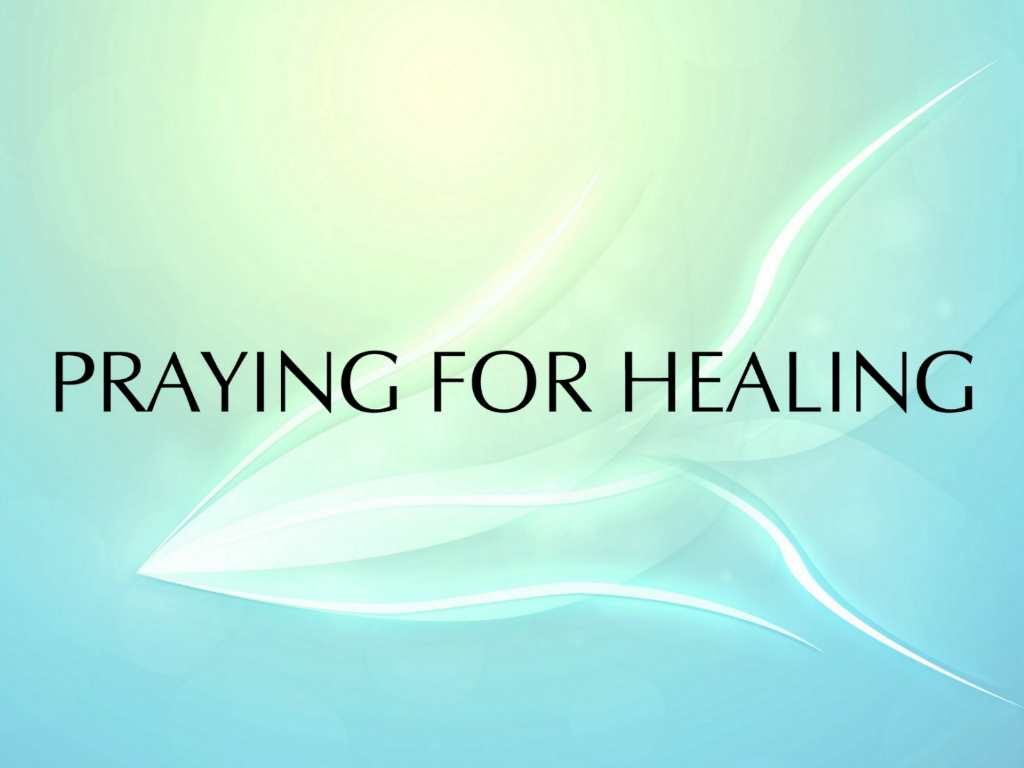 Praying for Healing